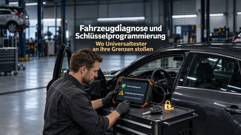 OBD2 Universaltester Diagnose ja, Schlüsselprogrammierung begrenzt