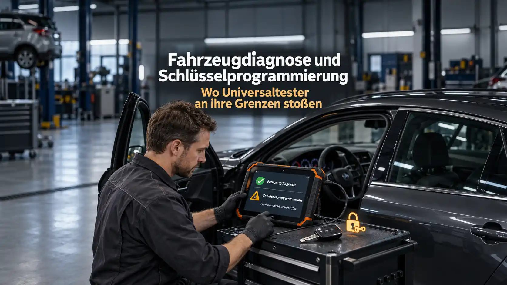 OBD2 Universaltester Diagnose ja, Schlüsselprogrammierung begrenzt